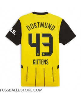 Günstige Borussia Dortmund Jamie Bynoe-Gittens #43 Heimtrikot 2024-25 Kurzarm